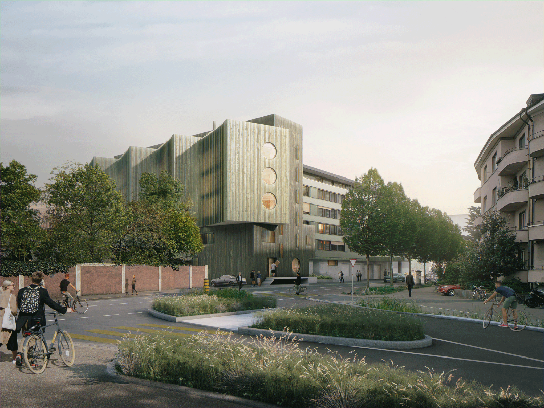 Fassade Strassensicht